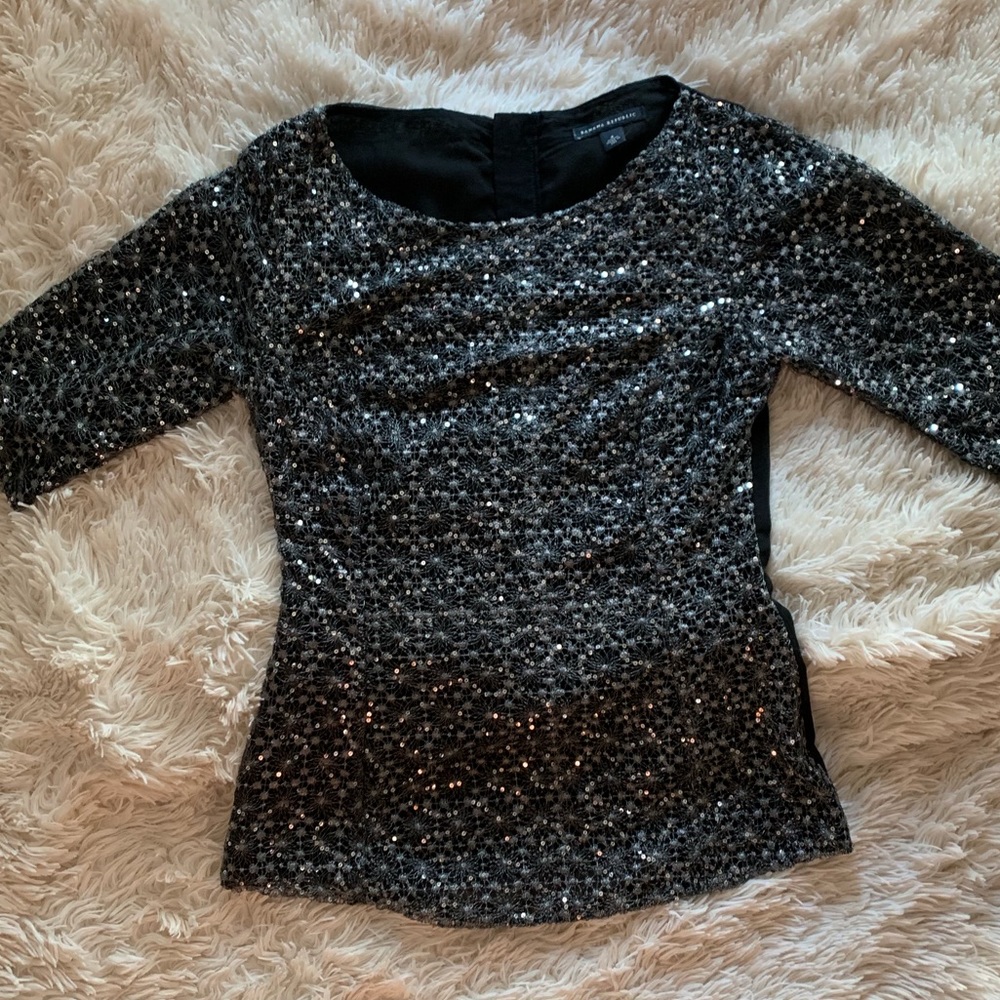 sparkly banana republic shirt